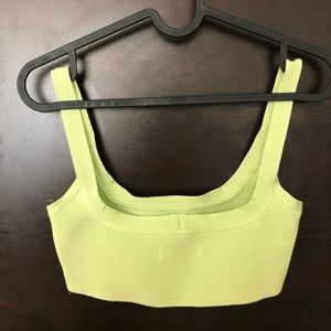 Meshki Tops - AMANDA BANDAGE CROP TOP - LIME GREEN Meshki Tops - AMANDA BANDAGE CROP TOP - LIME GREEN